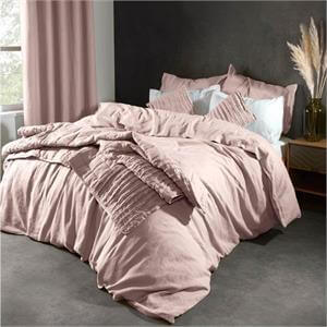 Lazy Linen Mellow Pink Duvet Cover